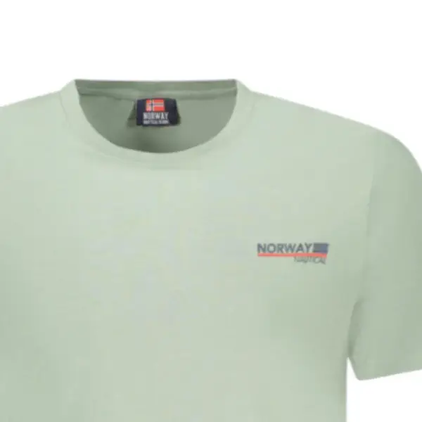 Scuola Nautica Italiana - Ανδρικό T-shirt Κοντομάνικο 856030-SAILOR Πράσινο 856030-SAILOR