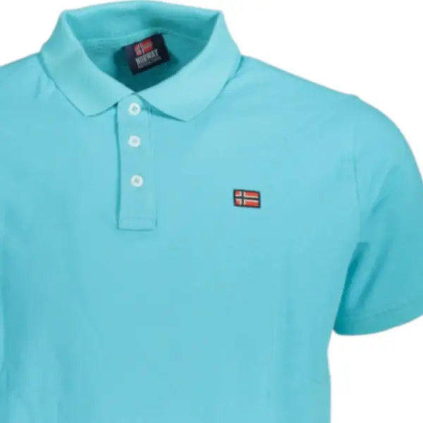 Scuola Nautica Italiana - Ανδρικό T-shirt Κοντομάνικο Polo 838861-AZZURRO Γαλάζιο 838861-AZZURRO