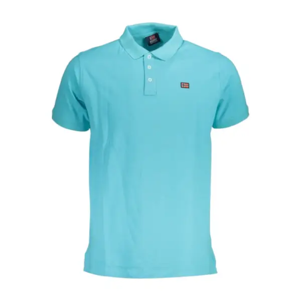 Scuola Nautica Italiana - Ανδρικό T-shirt Κοντομάνικο Polo 838861-AZZURRO Γαλάζιο