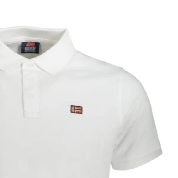 Scuola Nautica Italiana - Ανδρικό T-shirt Κοντομάνικο Polo 838861-WHIT Λευκό 838861-WHIT