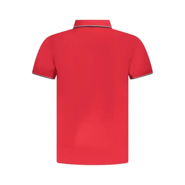 Scuola Nautica Italiana - Ανδρικό T-shirt Κοντομάνικο Polo 838862-BITTER Κόκκινο 838862-BITTER