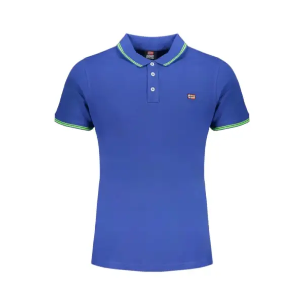 Scuola Nautica Italiana - Ανδρικό T-shirt Κοντομάνικο Polo 838862-BLUETT Μπλε