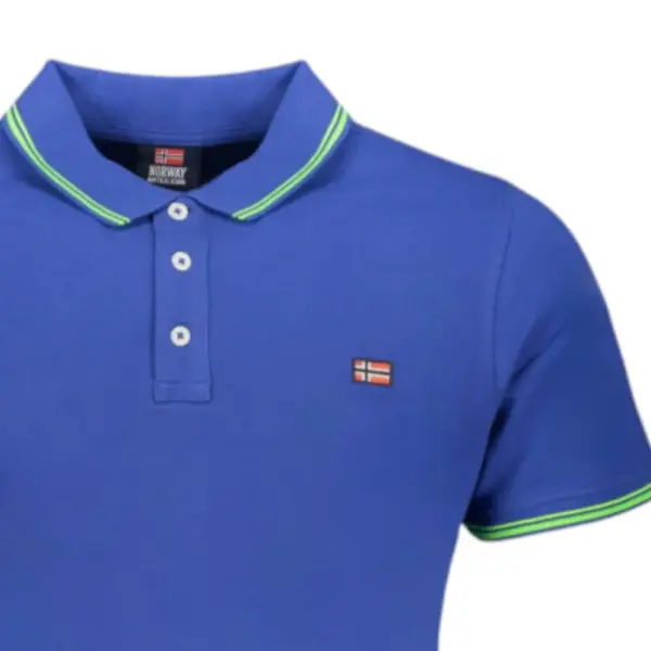 Scuola Nautica Italiana - Ανδρικό T-shirt Κοντομάνικο Polo 838862-BLUETT Μπλε 838862-BLUETT