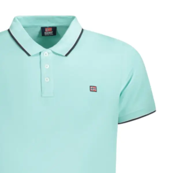 Scuola Nautica Italiana - Ανδρικό T-shirt Κοντομάνικο Polo 838862-CAPRI Σιέλ 838862-CAPRI