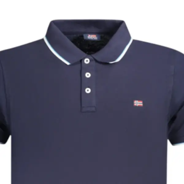 Scuola Nautica Italiana - Ανδρικό T-shirt Κοντομάνικο Polo 838862-NAVY Μπλε Σκούρο 838862-NAVY