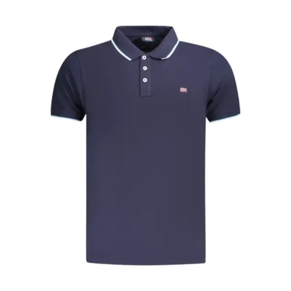 Scuola Nautica Italiana - Ανδρικό T-shirt Κοντομάνικο Polo 838862-NAVY Μπλε Σκούρο