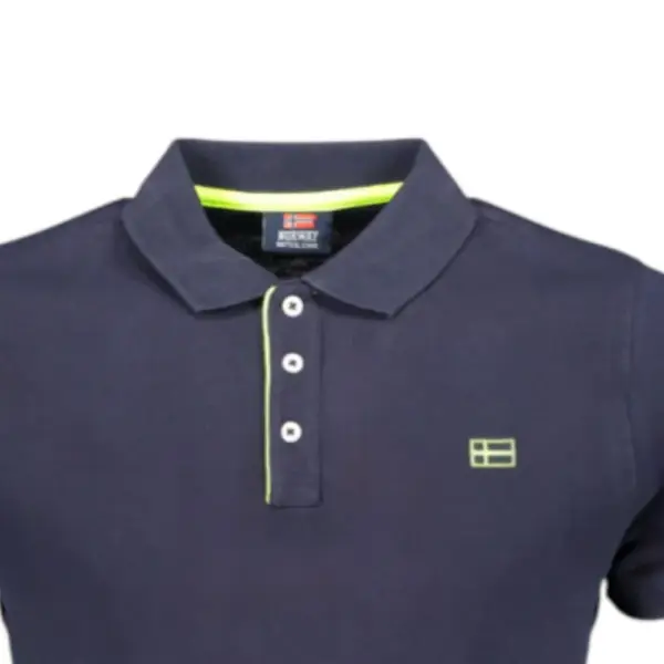 Scuola Nautica Italiana - Ανδρικό T-shirt Κοντομάνικο Polo 848863-BLU Μπλε Σκούρο 848863-BLU