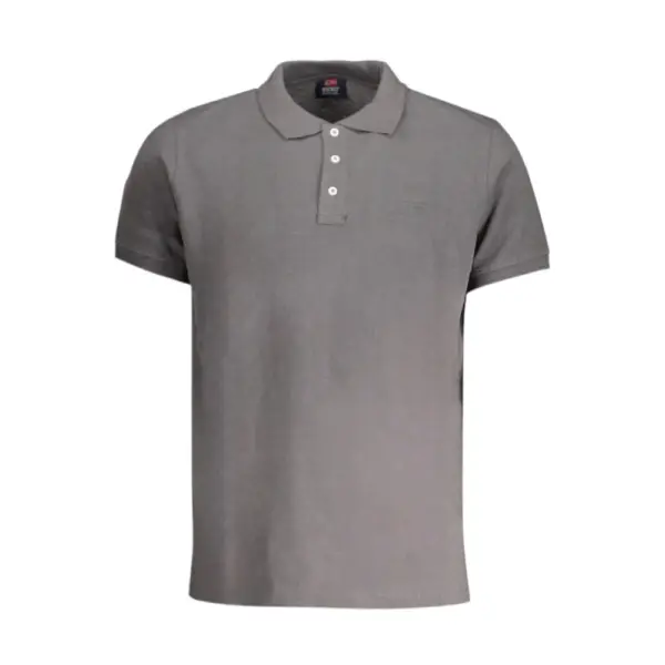 Scuola Nautica Italiana - Ανδρικό T-shirt Κοντομάνικο Polo 848864-REVEN Γκρι