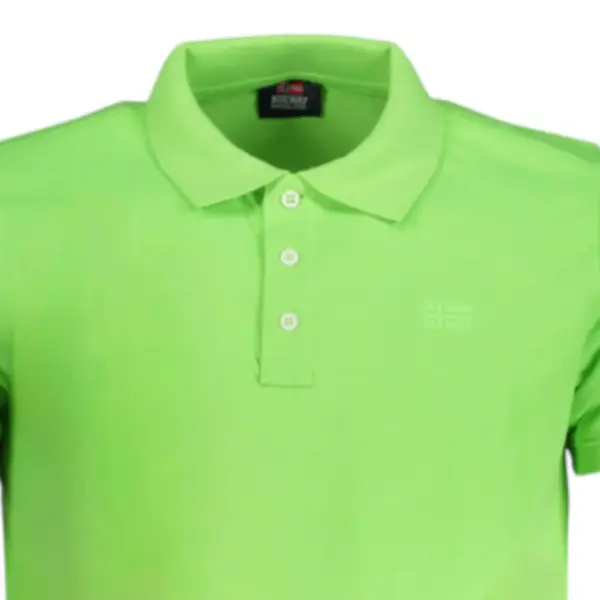 Scuola Nautica Italiana - Ανδρικό T-shirt Κοντομάνικο Polo 848864-VERDFL Πράσινο 848864-VERDFL