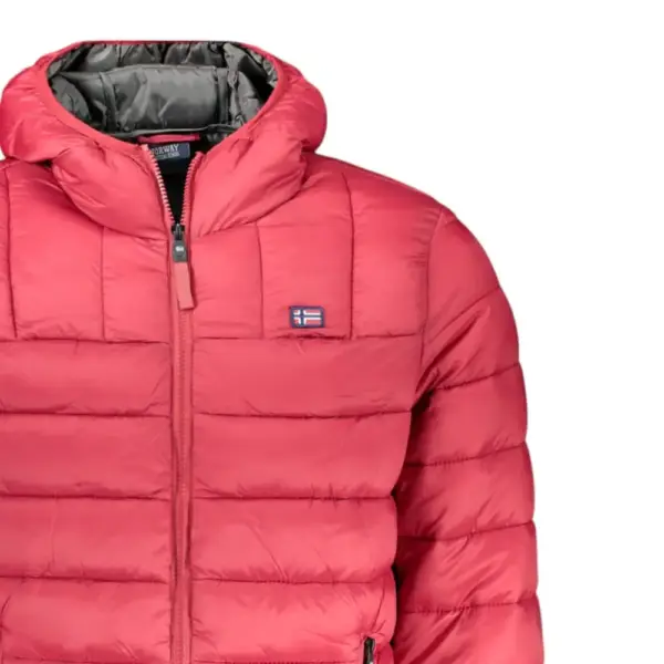 Scuola Nautica Italiana - Ανδρικό Χειμωνιάτικο Μπουφάν Puffer 849150-RED Κόκκινο 849150-RED