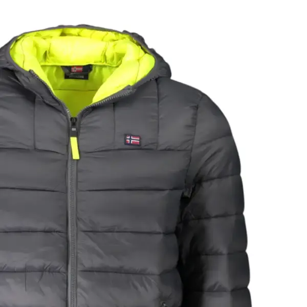 Scuola Nautica Italiana - Ανδρικό Χειμωνιάτικο Μπουφάν Puffer 849150-REVENT Ανθρακί 849150-REVENT