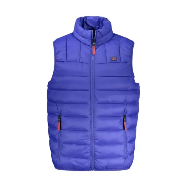 Scuola Nautica Italiana - Ανδρικό Αμάνικο Μπουφάν Puffer 849148-BLUET Μπλε