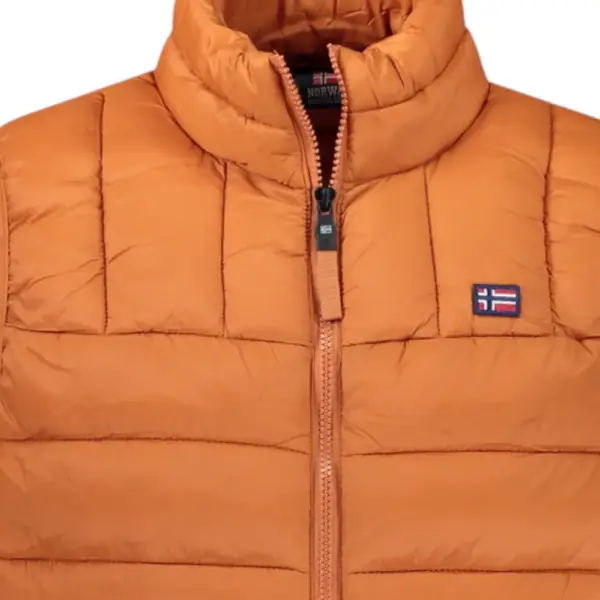 Scuola Nautica Italiana - Ανδρικό Αμάνικο Μπουφάν Puffer 849148-RUST Πορτοκαλί 849148-RUST