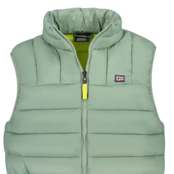 Scuola Nautica Italiana - Ανδρικό Αμάνικο Μπουφάν Puffer 849148-SNIPER Πράσινο 849148-SNIPER