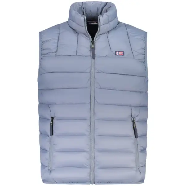 Scuola Nautica Italiana - Ανδρικό Αμάνικο Μπουφάν Puffer 849148-TYPHOO Γκρι