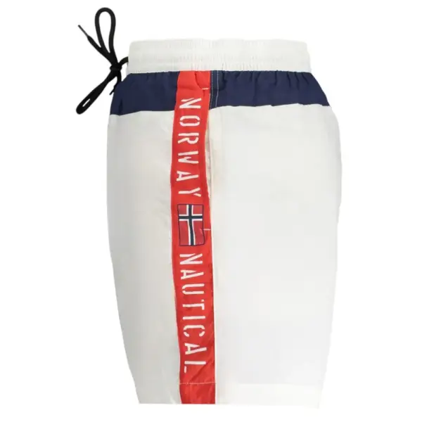 Scuola Nautica Italiana - Ανδρικό Μαγιό Σόρτς 848306-WHITE Λευκό 848306-WHITE