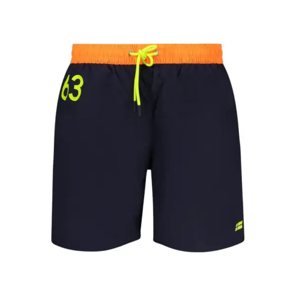 Scuola Nautica Italiana - Ανδρικό Μαγιό Σόρτς 858311-NAVY Μπλε Σκούρο