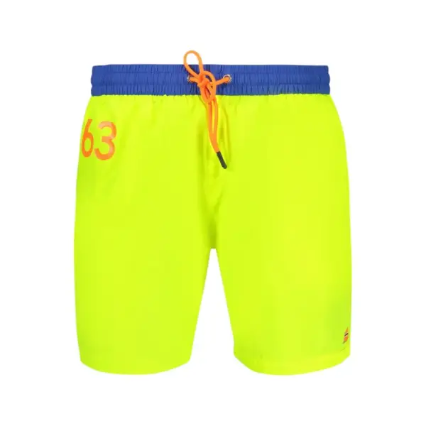 Scuola Nautica Italiana - Ανδρικό Μαγιό Σόρτς 858311-YELLFL Κίτρινο