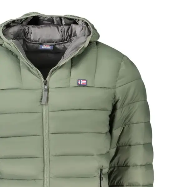 Scuola Nautica Italiana - Ανδρικό Χειμωνιάτικο Μπουφάν Puffer 849150-ARMREV Χακί 849150-ARMREV