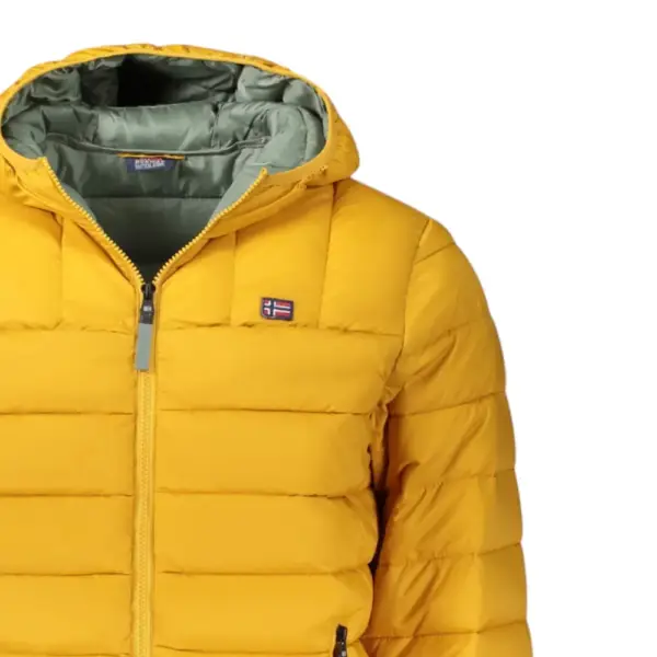 Scuola Nautica Italiana - Ανδρικό Χειμωνιάτικο Μπουφάν Puffer 849150-OCRA Κίτρινο 849150-OCRA