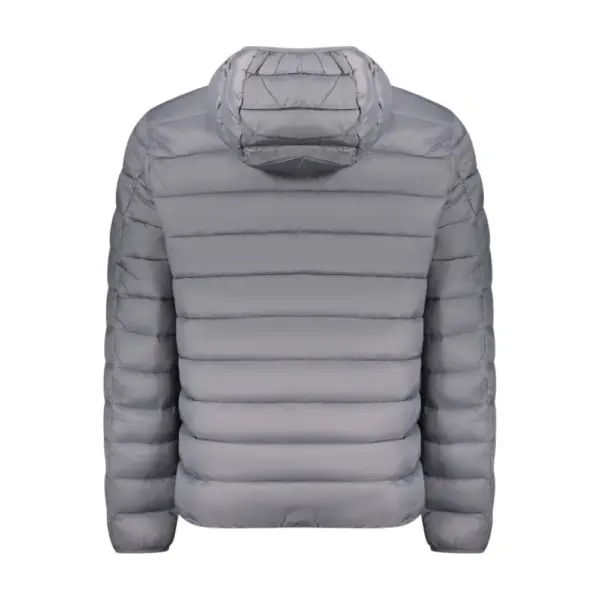 Scuola Nautica Italiana - Ανδρικό Χειμωνιάτικο Μπουφάν Puffer 849150-REVRAS Γκρι 849150-REVRAS