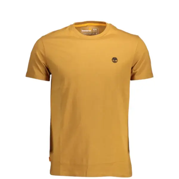 Timberland - Ανδρικό T-shirt με Λογότυπο Oyster River Logo Tee TB0A2BR3-P47 Πορτοκαλί