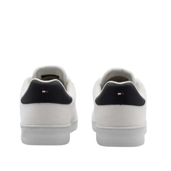 Tommy Hilfiger - Ανδρικά Sneakers Corporate Knit Rib FM0FM04038-YBR Λευκό FM0FM04038-YBR