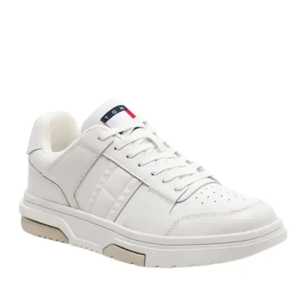 Tommy Hilfiger - Ανδρικά Sneakers EM0EM01283-YBL Λευκό EM0EM01283-YBL