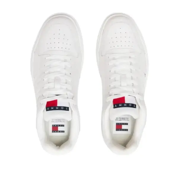 Tommy Hilfiger - Ανδρικά Sneakers EM0EM01283-YBL Λευκό EM0EM01283-YBL