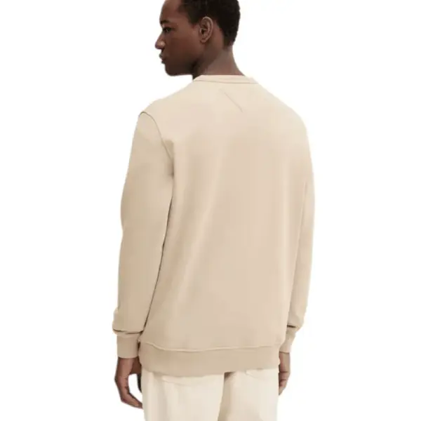 Tommy Hilfiger - Ανδρική Μπλούζα Φούτερ Reg Badge Crew Ext DM0DM20660-RVB Μπεζ DM0DM20660-RVB