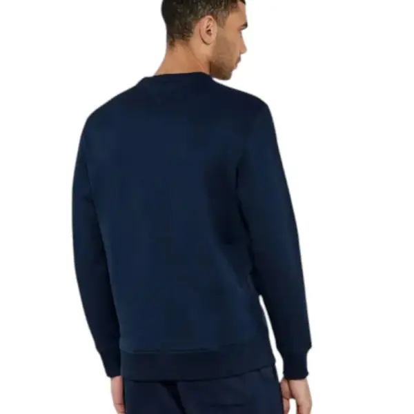 Tommy Hilfiger - Ανδρική Μπλούζα Φούτερ Reg Badge Crew Ext DM0DM20660-C1G Μπλε Σκούρο DM0DM20660-C1G