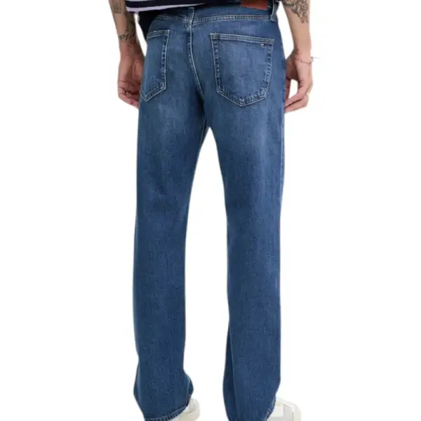 Tommy Hilfiger - Ανδρικό Jean Otis Regular Straight Fit DM0DM21021-1BK Μπλε Σκούρο DM0DM21021-1BK