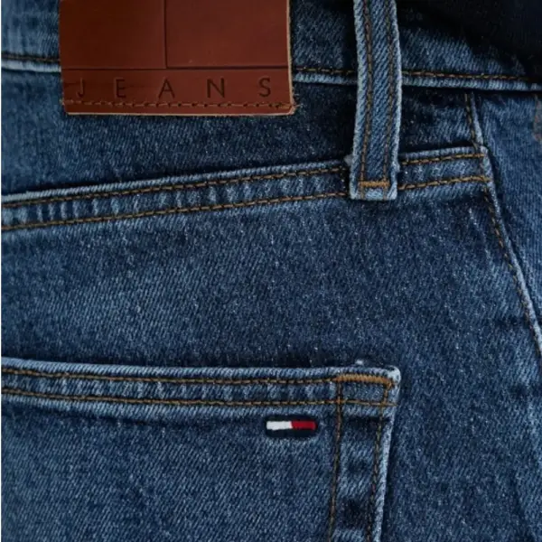 Tommy Hilfiger - Ανδρικό Jean Otis Regular Straight Fit DM0DM21021-1BK Μπλε Σκούρο DM0DM21021-1BK