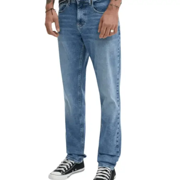 Tommy Hilfiger - Ανδρικό Jean Scanton Slim Fit DM0DM21378-1A5 Μπλε