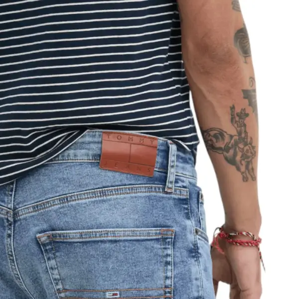 Tommy Hilfiger - Ανδρικό Jean Scanton Slim Fit DM0DM21378-1A5 Μπλε DM0DM21378-1A5