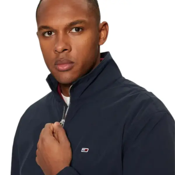 Tommy Hilfiger - Ανδρικό Μεταβατικό Μπουφάν Essential Regular Fit DM0DM20655-C1G Μπλε Σκούρο DM0DM20655-C1G