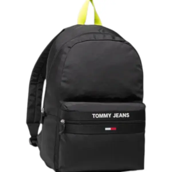 Tommy Hilfiger - Ανδρικό Σακίδιο Tjm Essential Backpack AM0AM07766-BDS Μαύρο AM0AM07766-BDS