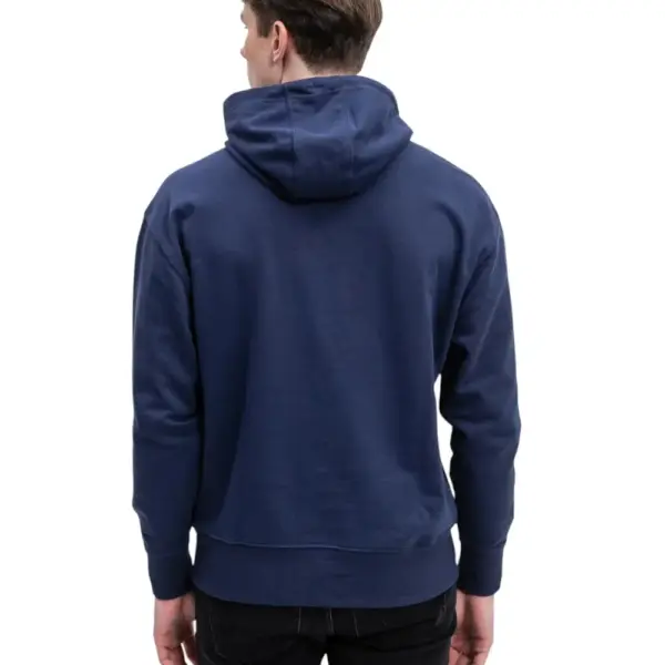Tommy Hilfiger - Ανδρικό Φούτερ με Κουκούλα και Τσέπες DM0DM15796-C87 Μπλε Ναυτικό DM0DM15796-C87