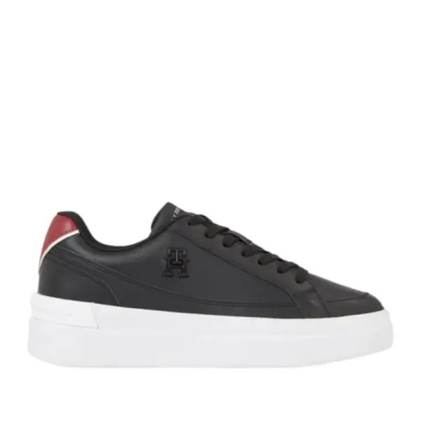 Tommy Hilfiger - Γυναικεία Sneaker Th Elevated Court FW0FW07568-BDS Μαύρο
