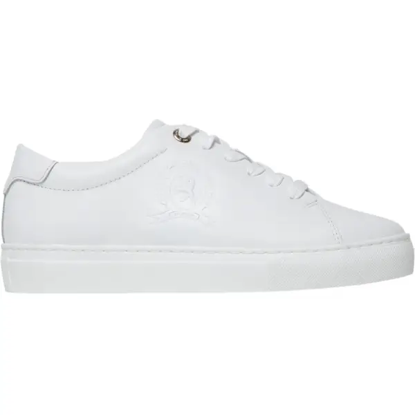 Tommy Hilfiger - Γυναικεία Sneakers Th Crest FW0FW05922-YBR Λευκό