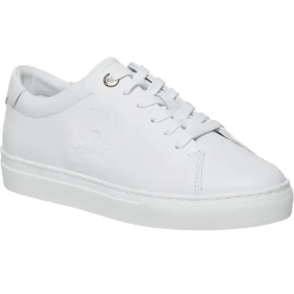 Tommy Hilfiger - Γυναικεία Sneakers Th Crest FW0FW05922-YBR Λευκό FW0FW05922-YBR