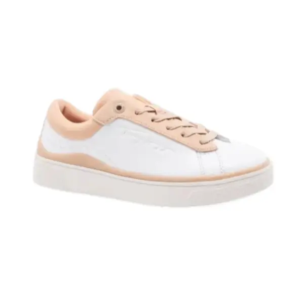 Tommy Hilfiger - Γυναικεία Sneakers Th Platform Court FW0FW06317-TRY Λευκό