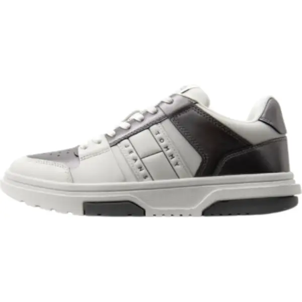 Tommy Hilfiger - Γυναικεία Sneakers Th The Brooklyn Metallic EN0EN02591-TRH Λευκό EN0EN02591-TRH