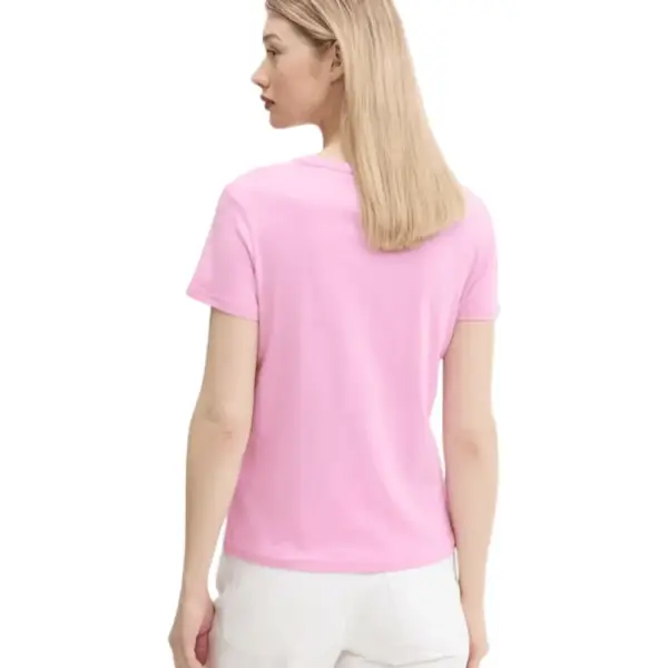 Tommy Hilfiger - Γυναικείο T-shirt Essential Regular Fit DW0DW21404-U06 Ροζ DW0DW21404-U06