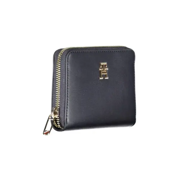 Tommy Hilfiger - Γυναικείο Πορτοφόλι Th Iconic Medium Zip-Around AW0AW15088-DW6 Μπλε Σκούρο AW0AW15088-DW6