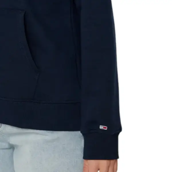 Tommy Hilfiger - Γυναικείο Φούτερ με Κουκούλα Tjw Reg Ess Regular Fit DW0DW20170-C1G Μπλε Σκούρο DW0DW20170-C1G