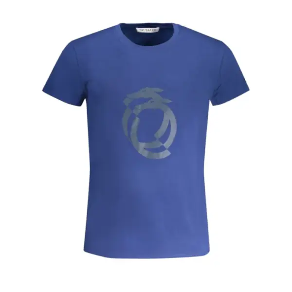 Trussardi Jeans - Ανδρικό T-Shirt TRU1MTS01-DKBLU Μπλε