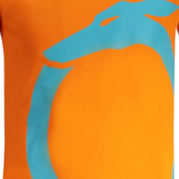 Trussardi Jeans - Ανδρικό T-Shirt TRU2MTS01-10ORA Πορτοκαλί TRU2MTS01-10ORA