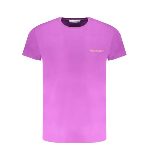 Trussardi Jeans - Ανδρικό T-Shirt TRU2MTS02-15PURP Μωβ