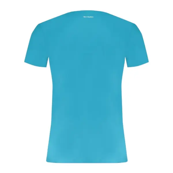 Trussardi Jeans - Ανδρικό T-Shirt TRU2MTS03-12TEAL Γαλάζιο TRU2MTS03-12TEAL